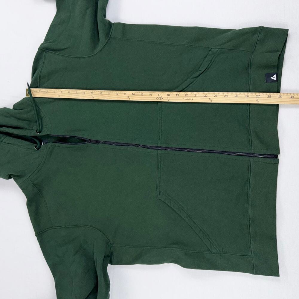 American Giant Heavyweight Relaxed Classic Hoodie Sweatshirt Men's XL Green - Picture 12 of 15